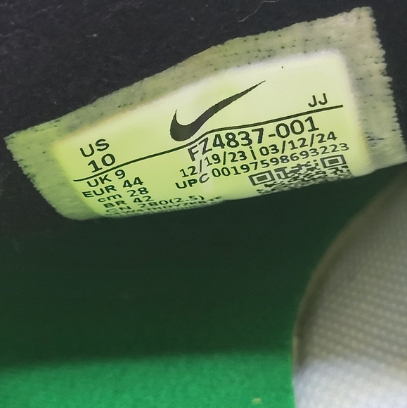 Nike Air Max Solo Oregon Ducks UNIVERSITY Of OREGON Men's Size 10 FZ4837-001 - Picture 8 of 8